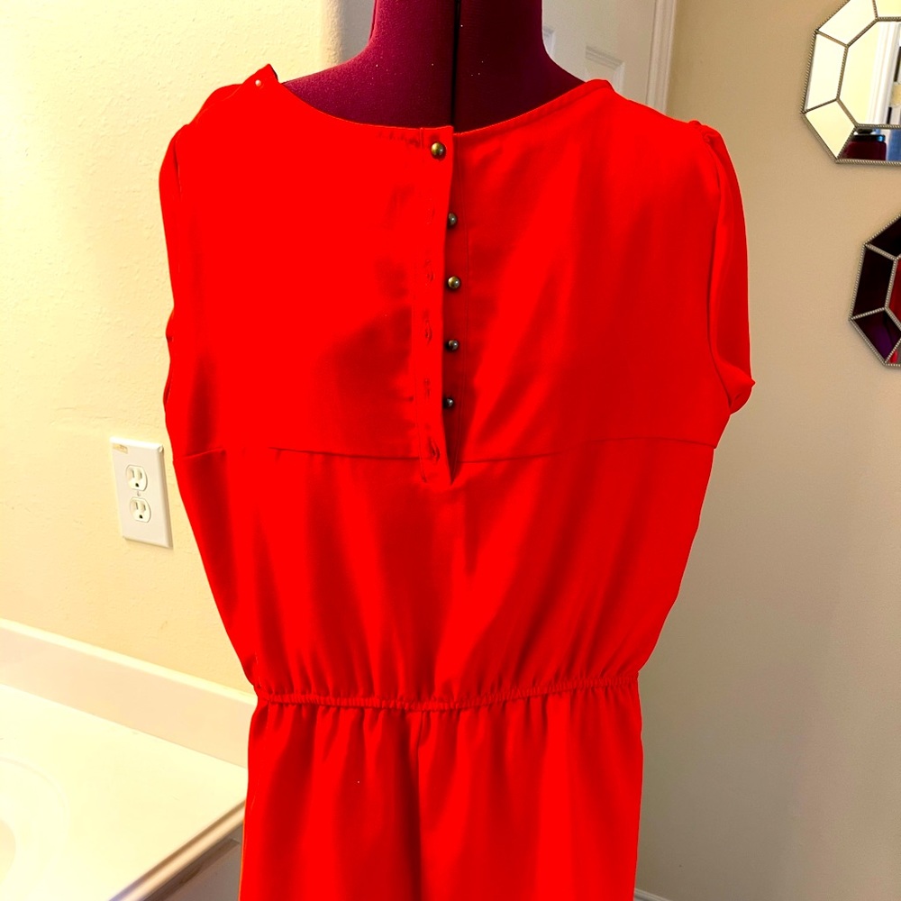 Orange Romper - Jumpsuit